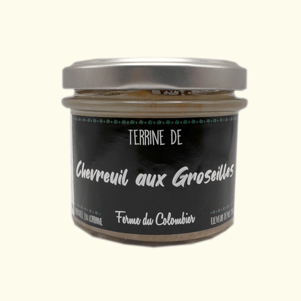 Terrine De Chevreuil Aux Groseilles - 100g - Ferme Du Colombier